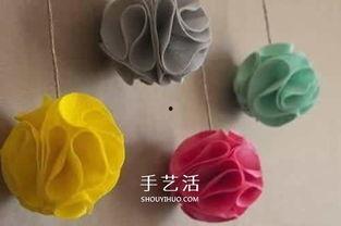 绣球制作方法视频